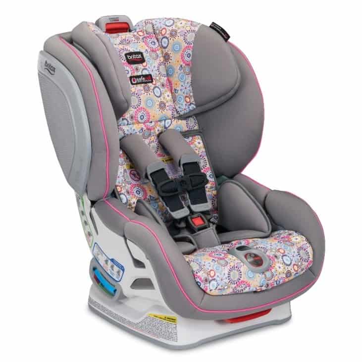 This Britax car seat comes in a variety of colorways to suit your taste and preferences.