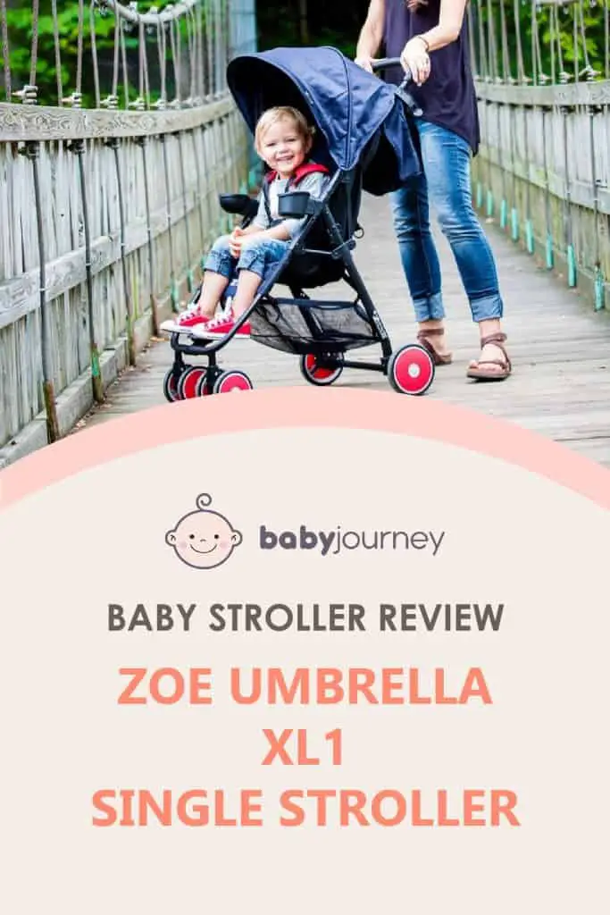 Zoe Umbrella XL-1 Single Stroller Review | Baby Journey 