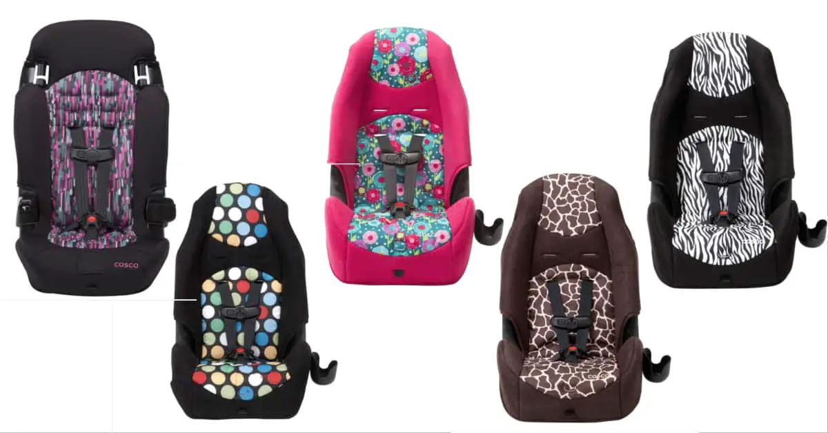HIGHBACK 2-IN-1 BOOSTER CAR SEAT with multiple color choice