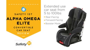 Safety 1st Alpha Omega Elite Convertible Car Seat review