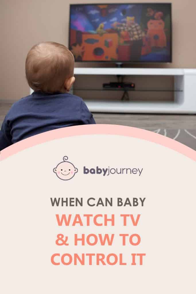 When can baby watch TV & how to control it | Baby Journey 