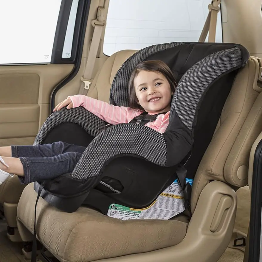 The SureRide DLX supports children 5-65 pounds (Source: Ideal Baby)