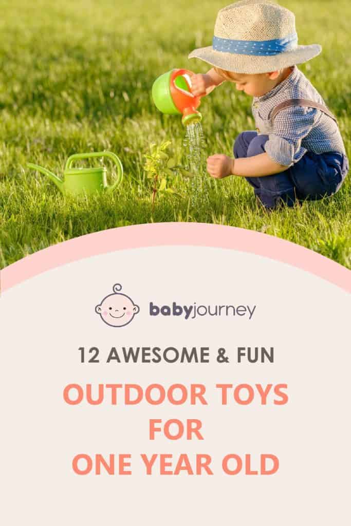 12 Awesome & Fun Outdoor Toys for One Year Old | Baby Journey