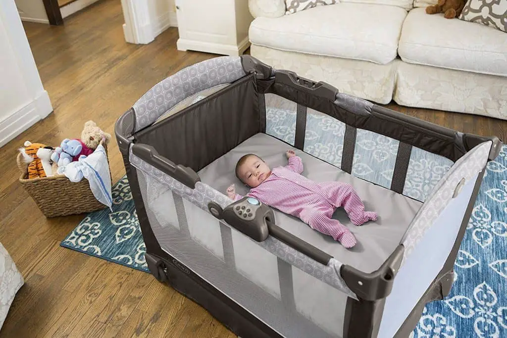  A pack n play with newborn napper is the best investment you can make for your baby since he can use it up until he becomes a toddler. - Best Newborn Pack and Play & Playard for your Baby | Baby Journey