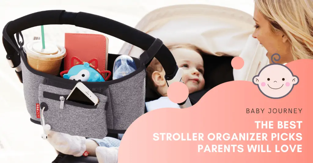 The Perfect Baby Shower Gift Martofbaby Stroller Organizer Fits Most Stroller Handles 