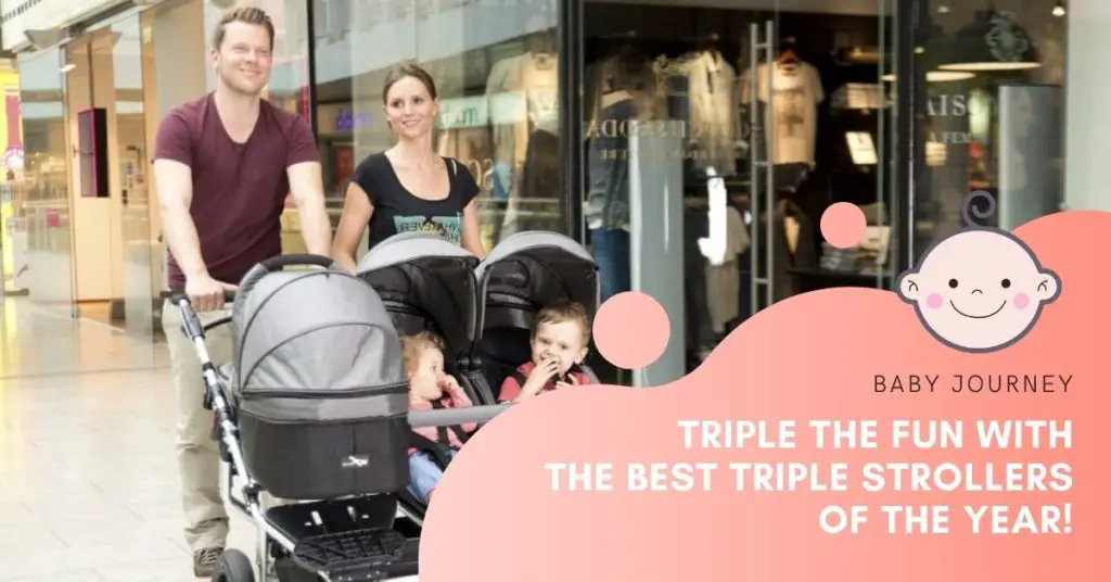 Best Triple Stroller featured image | Baby Journey Blog