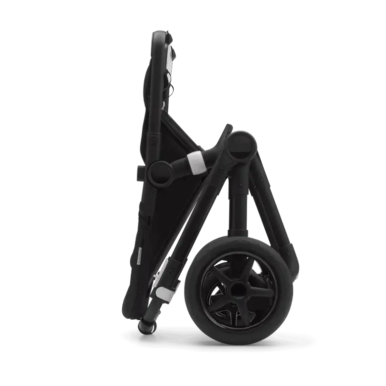 The Bugaboo Fox 2 in its folded form. - Bugaboo Fox Review | Bugaboo Fox 2 | Baby Journey 