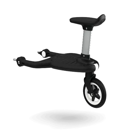 The Comfort Wheeled Board can be attached to all Bugaboo strollers. - Bugaboo Review | Best Bugaboo Stroller Review | Baby Journey