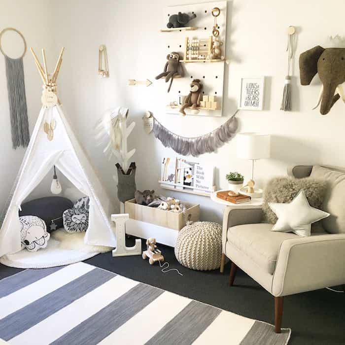 Snug scandinavian hues that give warmth and comfort. - Baby Boy Nursery Ideas | Baby Journey 