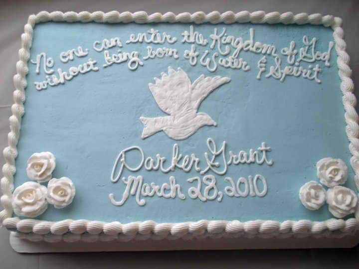Baptism is another birth!. - What to Write on Baptism Cake | Baby Journey 