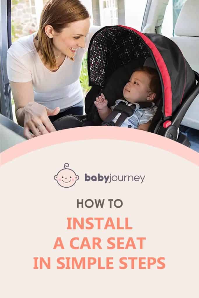 How to Install a Car Seat | Baby Journey 