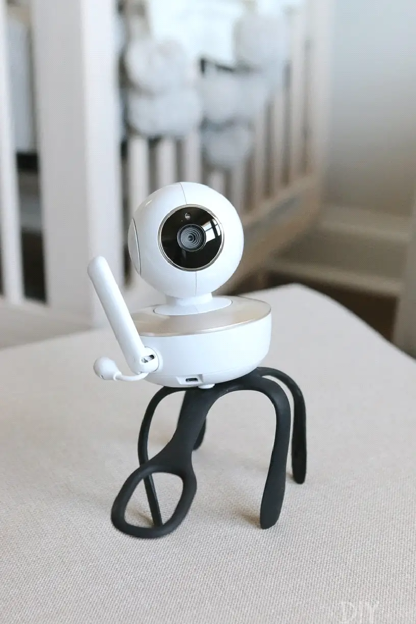 You can also opt for a flexible baby mounting accessory as an alternative to mounting baby monitors on the wall. - Where to Put Baby Monitor? | Baby Journey