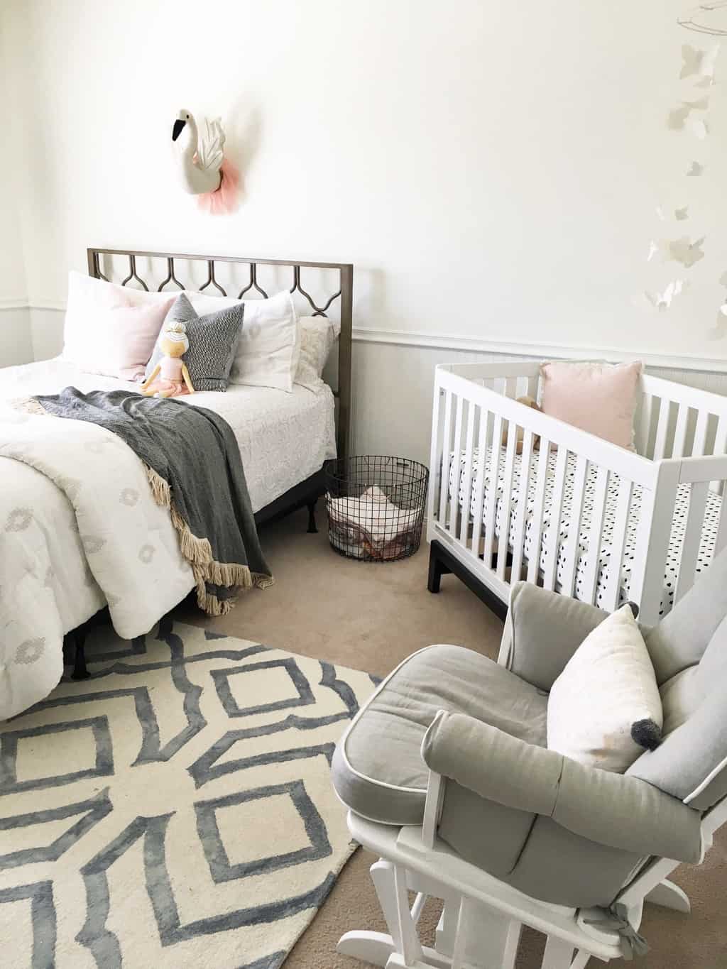 Cohesive-Styled Bedroom | Sharing Bedroom With Baby | Baby Journey