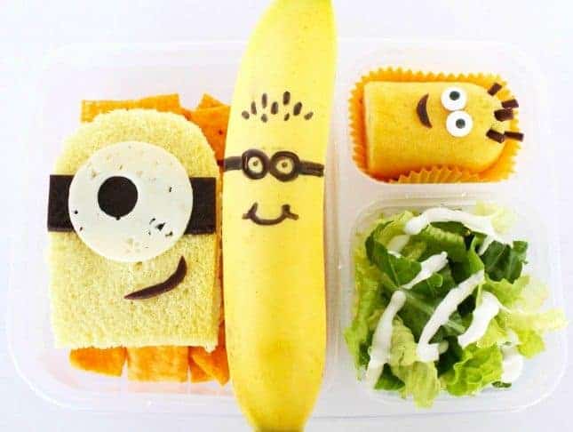 Lunch with Minions | Healthy Lunch Ideas for Toddlers | Baby Journey 