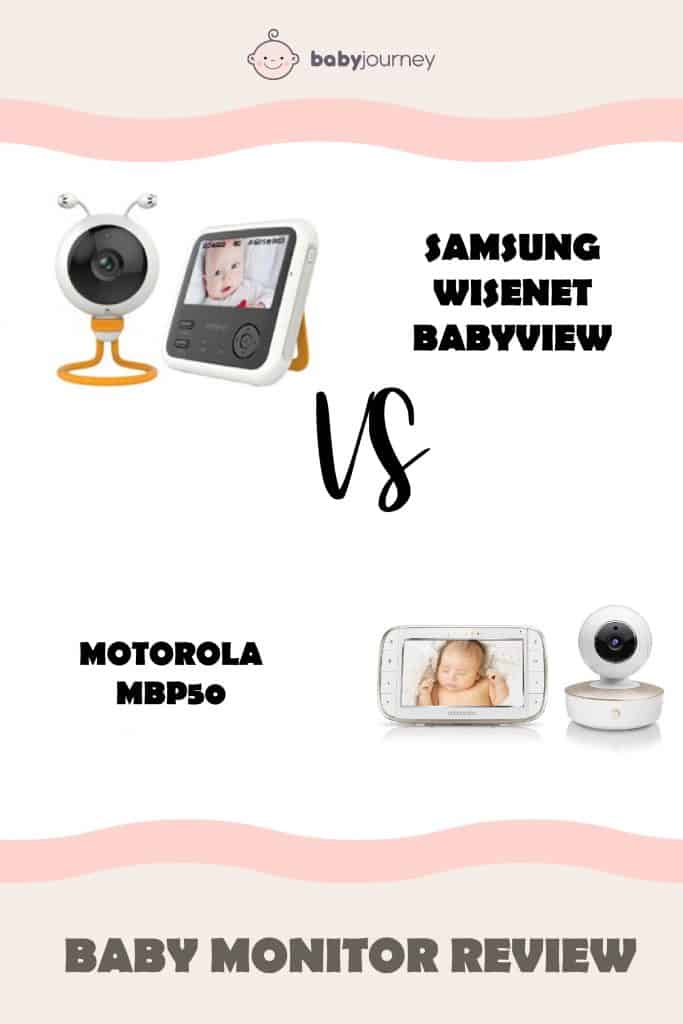 Samsung vs Motorola Baby Monitor | Baby Journey