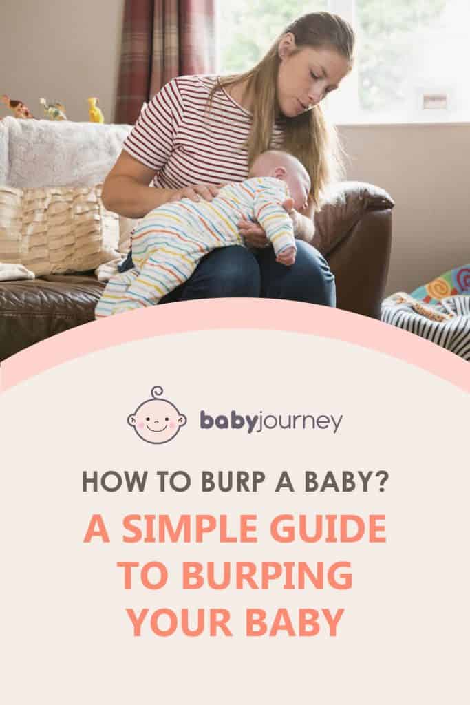 How to Burp  Baby | Baby Journey 