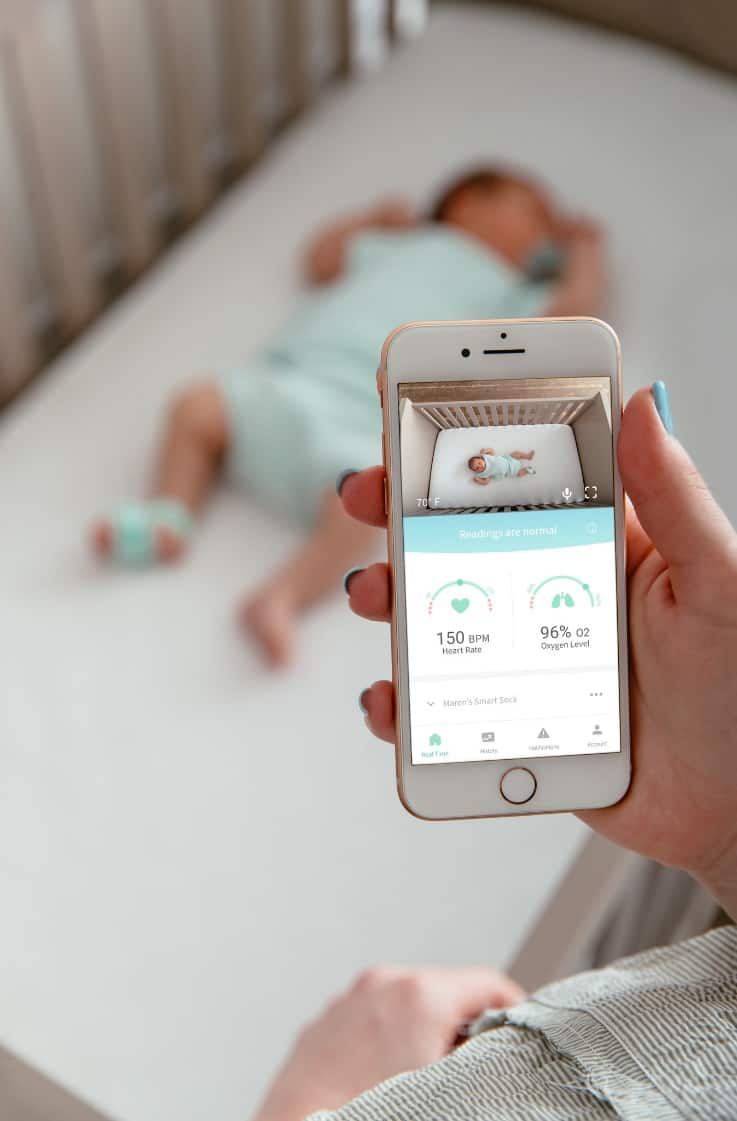 The Owlet app feels more intuitive to use. - Owlet VS Mimo Review | Baby Journey
