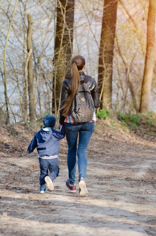 Walking early helps your child develop safety skills. - How Old is Too Old for a Stroller? | Baby Journey