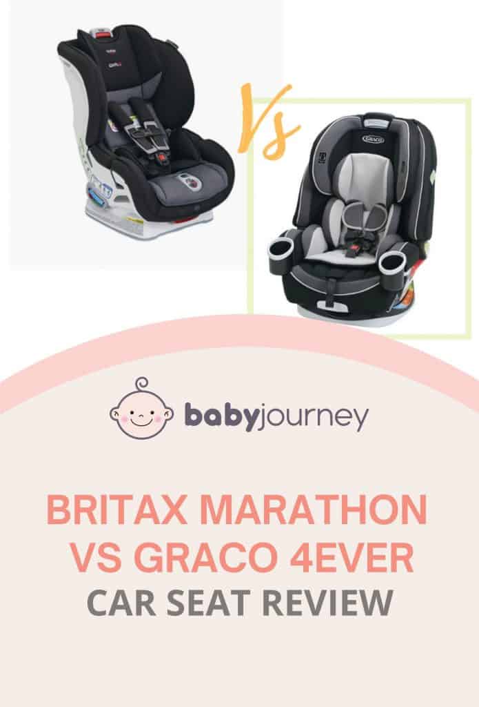 Britax Marathon Vs Graco 4Ever - Britax vs Graco Car Seat Review | Baby Journey