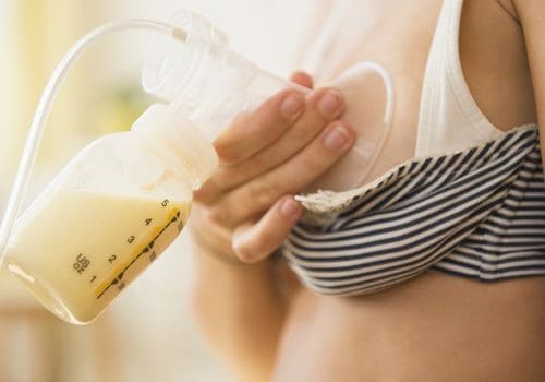 One way to increase your breastmilk production is to pump in between your breastfeeding session. - How to Produce More Breastmilk? | Baby Journey