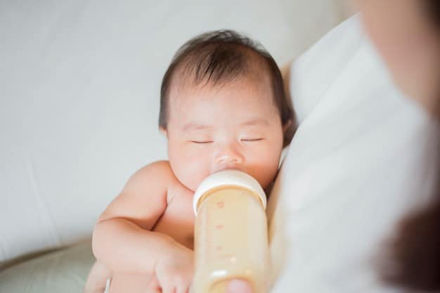 Warm milk tends to improve your baby’s digestion while providing comfort when feeding since the warm temperature mimics the experience of being breastfed. - How to Warm a Baby Bottle | Baby Journey