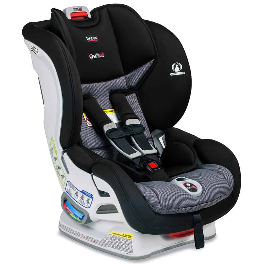 When adjusting the recline angle, watch if the baby's head falls forward and recline the seat further to get the appropriate angle. - Nuna RAVA Convertible Car Seat Review | Baby Journey