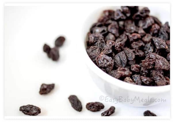 Rockin’ Raisins l 20 Best Finger Foods for Your Baby to Try Today l Baby Journey