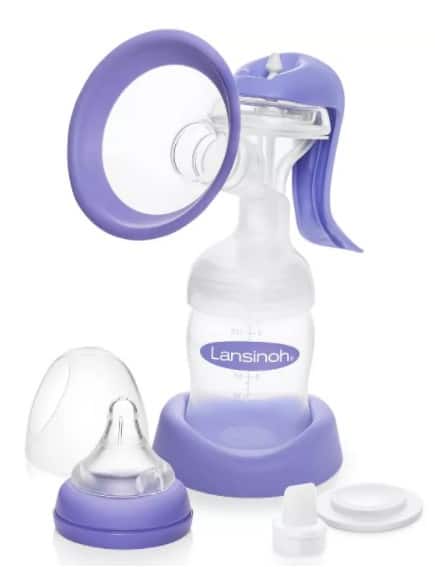 Hand Breast Pump  Manual Comfort Feeding Breast Baby Feed Engorged Breast QP New 