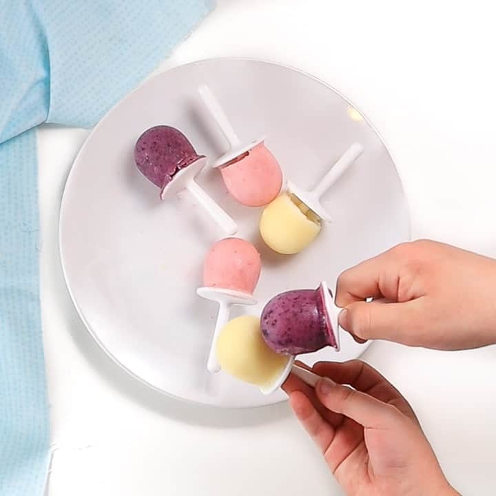 Greek Yogurt Popsicles | 20 Best Finger Foods for Your Baby to Try Today l Baby Journey