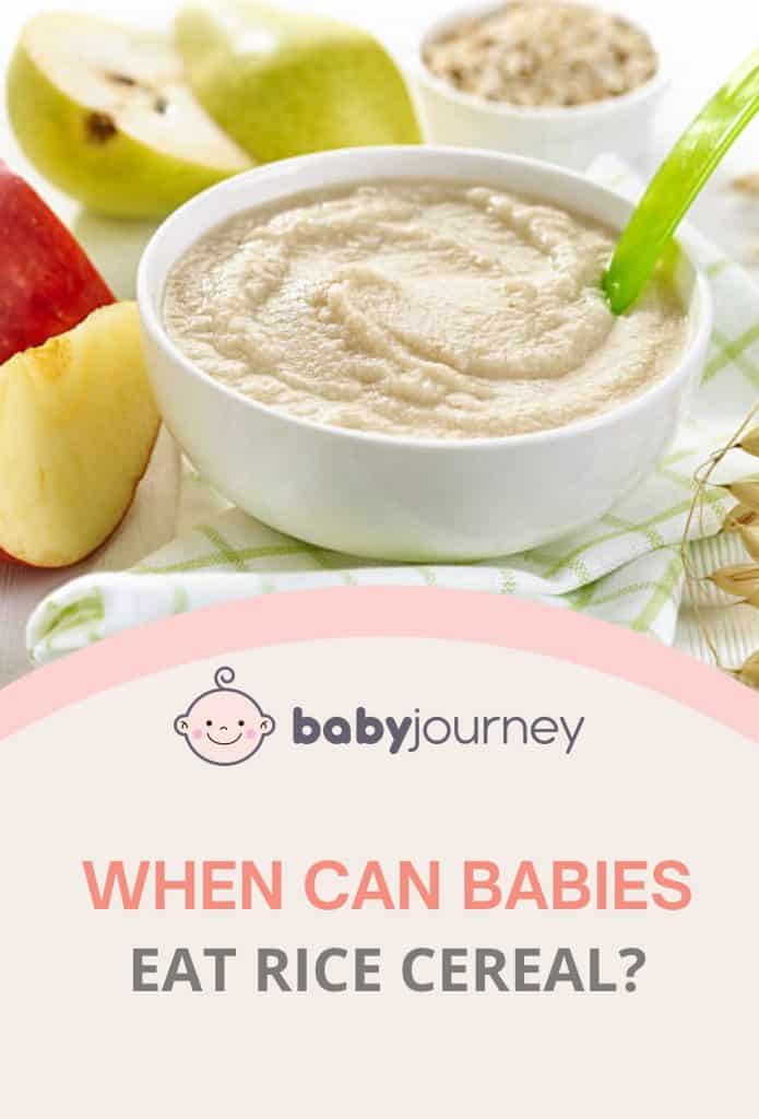 When Can Babies Eat Rice Cereal | Baby Journey