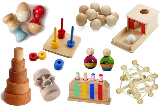 Open-ended Montessori Wooden Toys | Montessori Playroom | Baby Journey