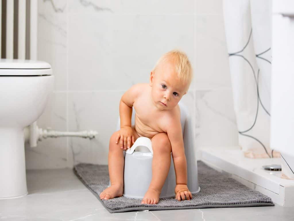 Because there are no diapers or training pants, the child might feel the urge to go to the potty.- When to Start Potty Training | Baby Journey