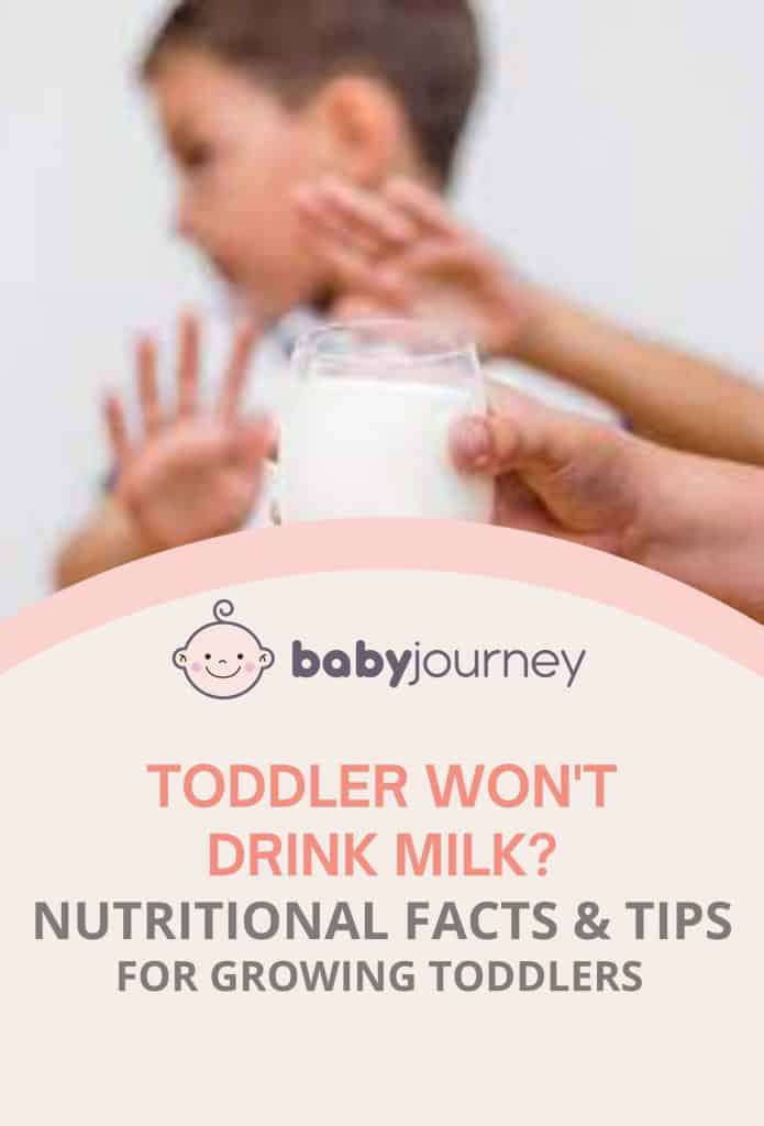 Toddler Won't Drink Milk | Baby Journey