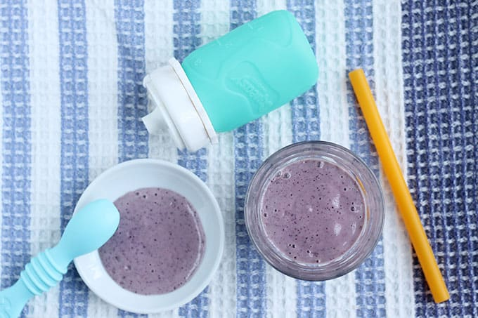 Blueberry Constipation Smoothie | Baby Food That Help  with Constipation | Baby Journey