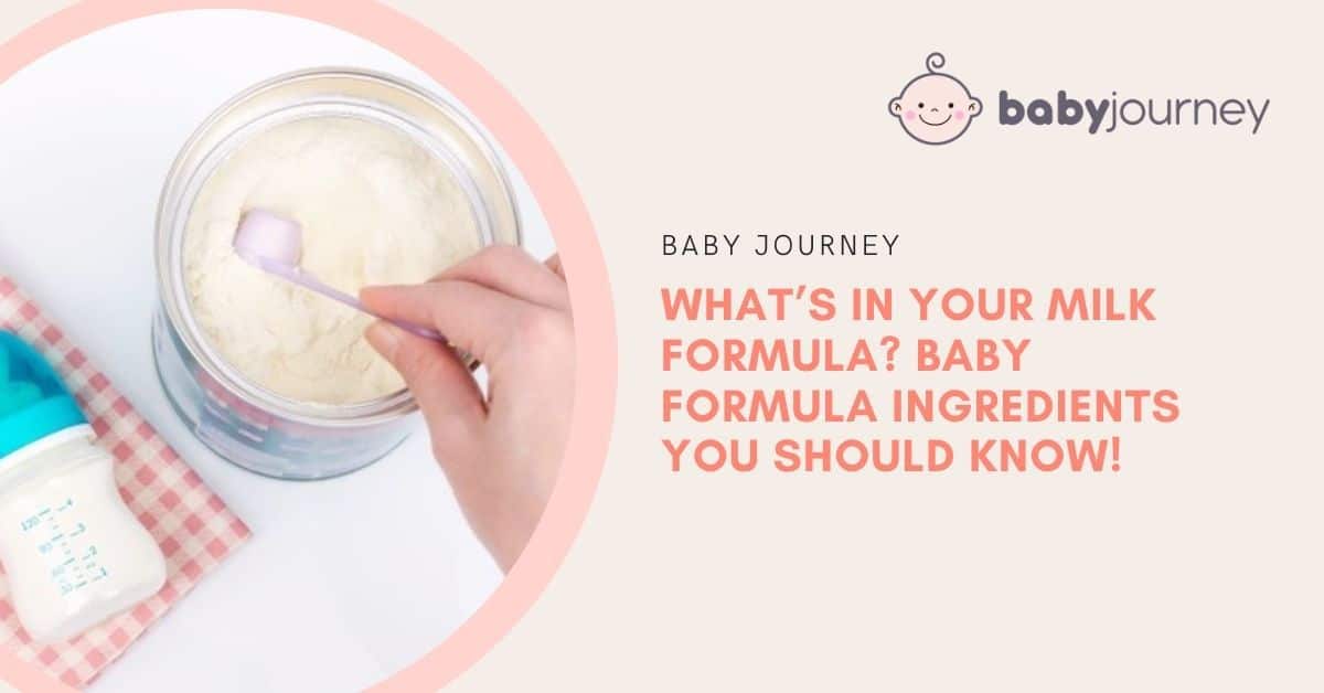 Baby Formula Ingredients | Baby Journey