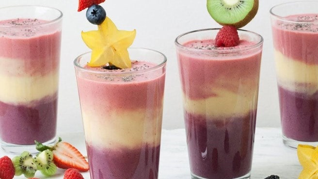 Fruit Smoothie | 21 Easy Healthy Snacks for Toddlers | Baby Journey