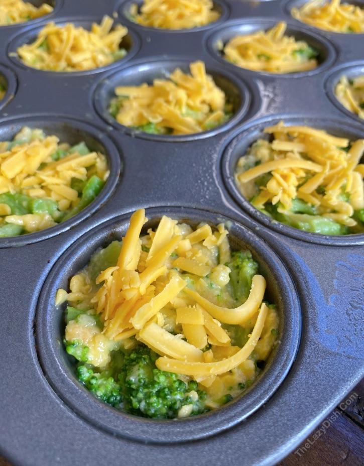 Broccoli Cheese Cup | 21 Easy Healthy Snacks for Toddlers | Baby Journey