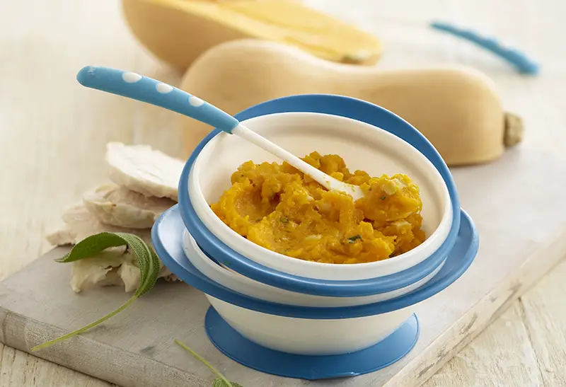Butternut Squash mash- Stage 3 baby food recipes - Baby Journey Blog