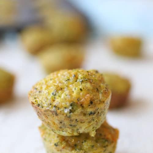 Cheese and Broccoli egg muffins - Stage 3 baby food recipe - Baby Journey Blog