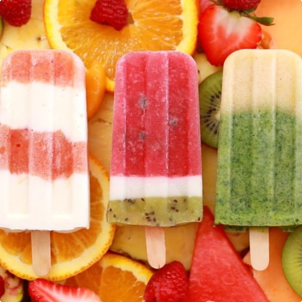 Mixed Fruits Pops - Homemade Popsicles for Teething Babies - Baby Journey Blog