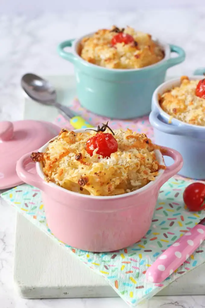 Healthy cauliflower mac and cheese - Stage 3 baby food recipes - Baby Journey Blog