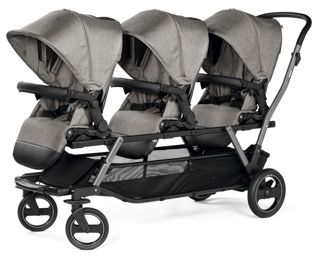 Peg Perego Triplette Piroet Stroller. - Best Triple Stroller | Baby Journey Blog