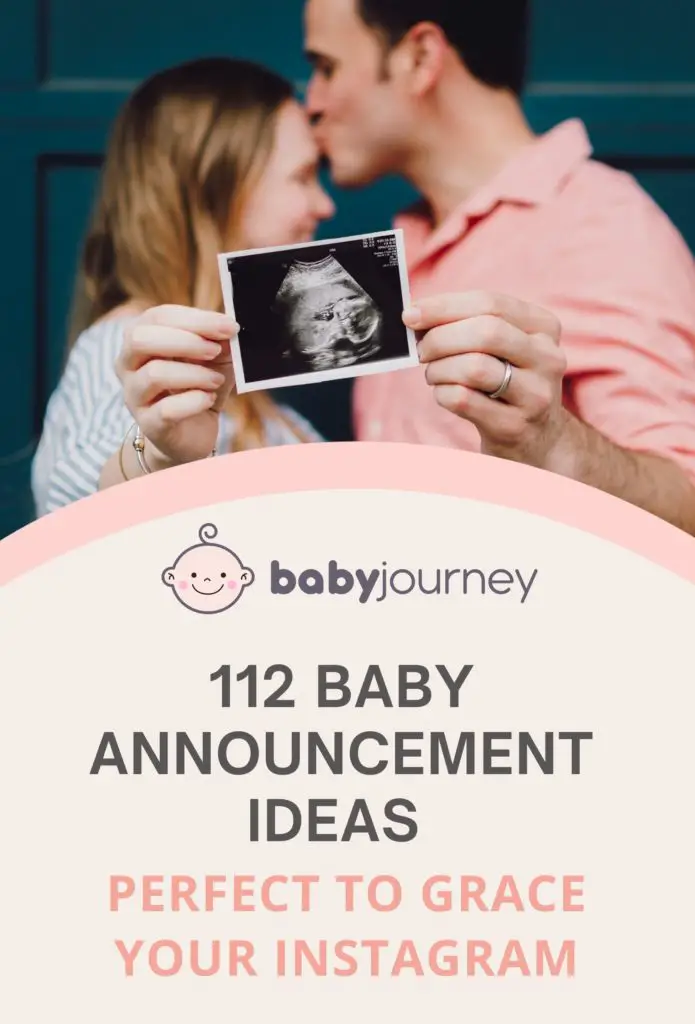 112 Baby Announcement Ideas Perfect to Grace Your Instagram - Baby Journey Blog