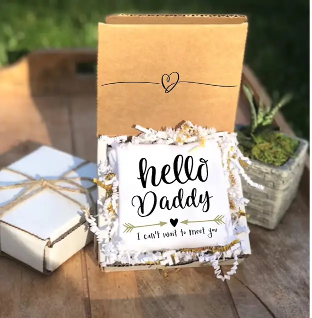 Gift Box Surprise! - 112 Baby Announcement Ideas Perfect to Grace Your Instagram | Baby Journey Blog