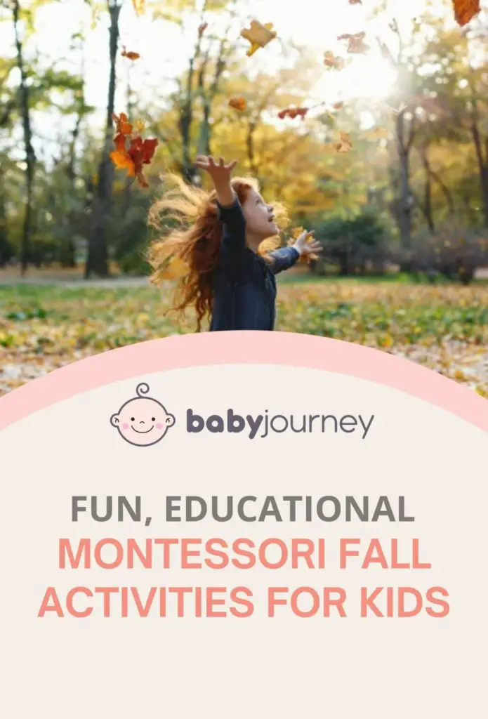 Montessori fall activities for kids | Baby Journey