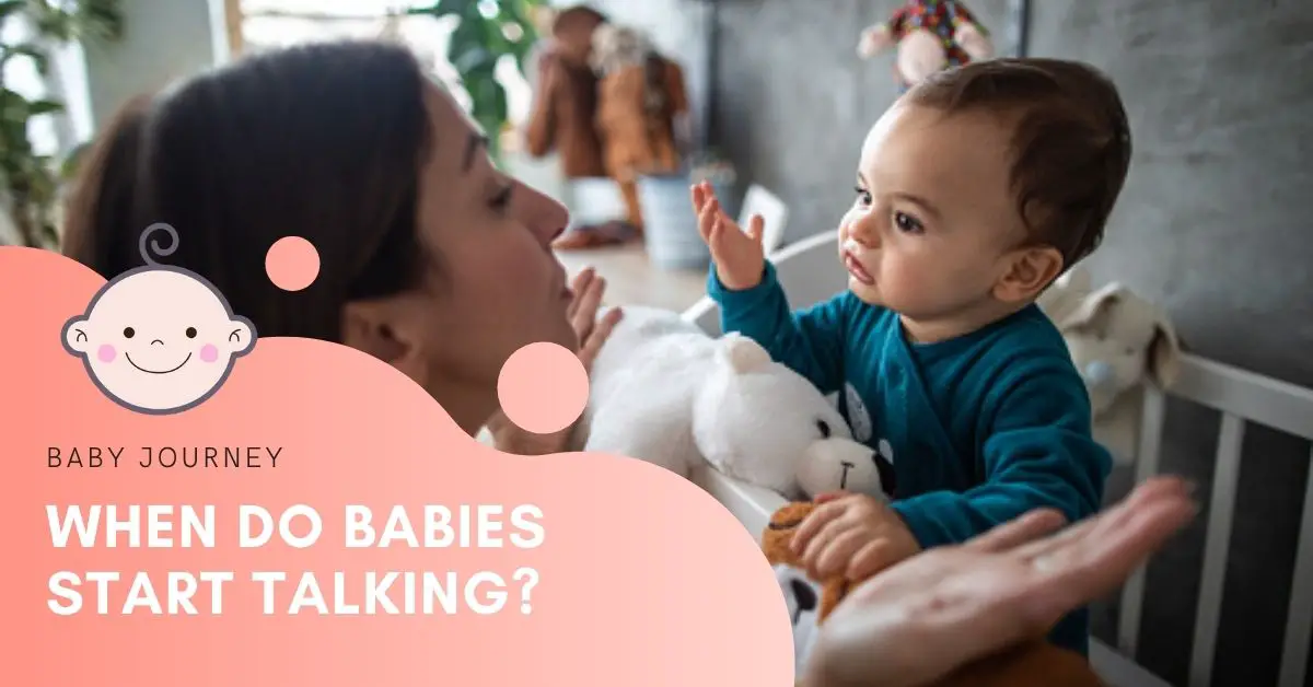 When do babies start talking guide - Baby journey