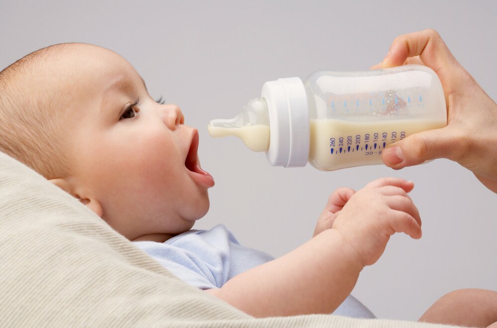 Baby drinking milk. - Formula That Taste Like Milk | Baby Journey