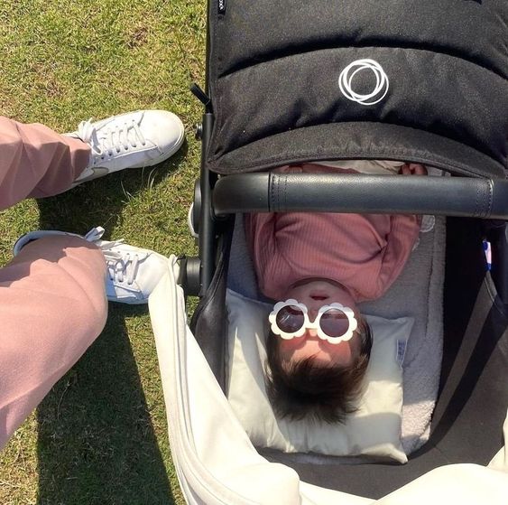 Baby Sleeping in Bassinet Stroller | Best Bassinet Strollers | Baby Journey