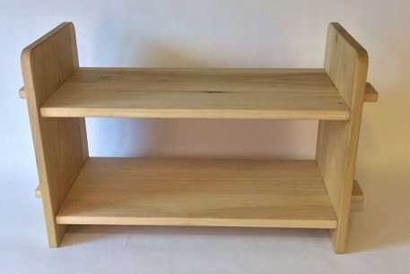 Kid-safe materials shelf - best Montessori shelves | Baby Journey