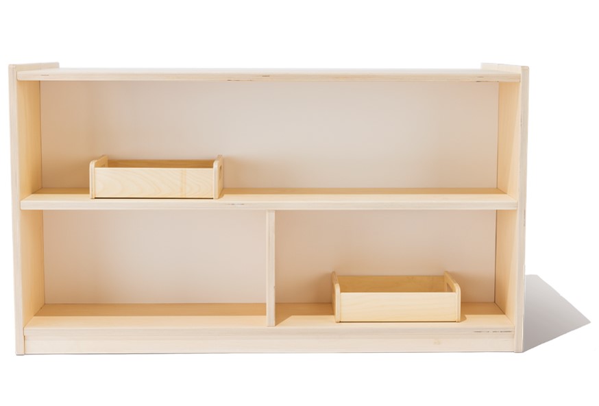 KroftStudio Montessori Shelving Unit - The 11 Best Montessori Shelves for A Functional and Kid-Friendly Playroom | Baby Journey